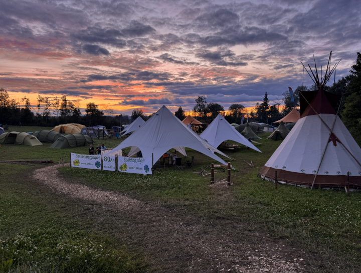 Tipien vår på speidernes landsleir